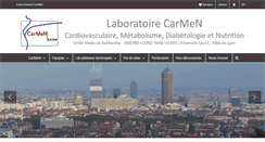 Desktop Screenshot of carmen.univ-lyon1.fr