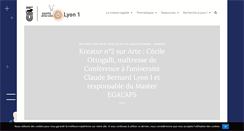 Desktop Screenshot of mission-egalite.univ-lyon1.fr