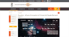 Desktop Screenshot of 40ans.univ-lyon1.fr