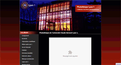 Desktop Screenshot of phototheque.univ-lyon1.fr