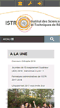 Mobile Screenshot of istr.univ-lyon1.fr