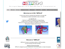 Tablet Screenshot of hpbsurg.univ-lyon1.fr