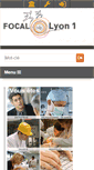 Mobile Screenshot of focal.univ-lyon1.fr