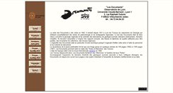 Desktop Screenshot of dlgl.univ-lyon1.fr