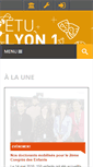 Mobile Screenshot of etu.univ-lyon1.fr