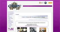 Desktop Screenshot of cecomo.univ-lyon1.fr