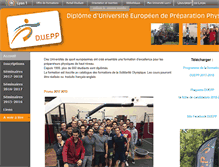 Tablet Screenshot of duepp.univ-lyon1.fr