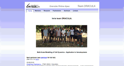 Desktop Screenshot of dracula.univ-lyon1.fr