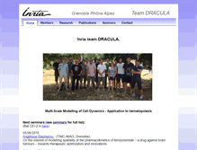 Tablet Screenshot of dracula.univ-lyon1.fr