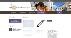 Desktop Screenshot of ispb.univ-lyon1.fr